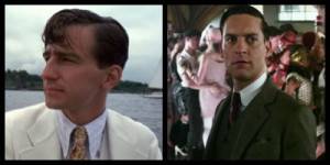 Sam Waterston and Tobey Maguire as Nick