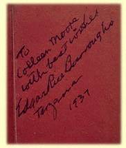 Tarzan Jr by Edgar Rice Burroughs signature