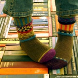 Detail of Bibliophilism in use.