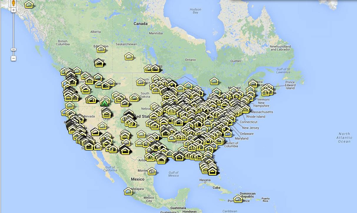 little free libraries map