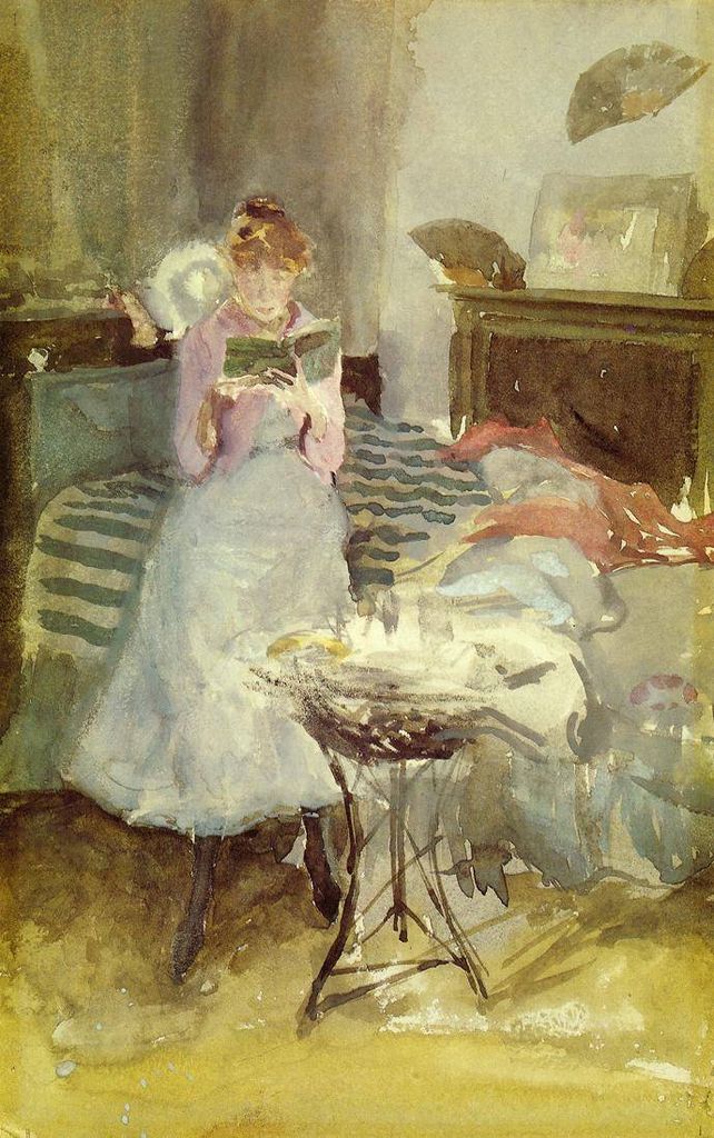 "Pink Note: The Novelette" James McNeill Whistler, 1884