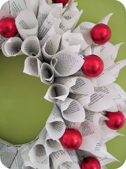 Book Wreath