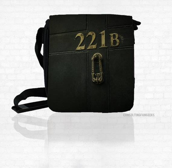 221B Baker Street Messenger Bag