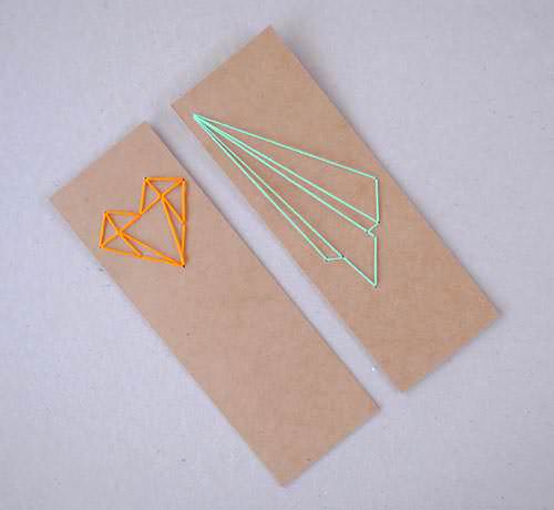 lacing bookmarks