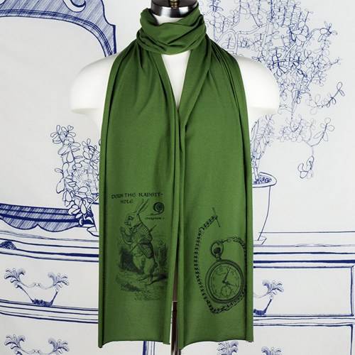 alice in wonderland scarf