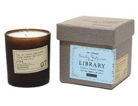 tolstoy library candle