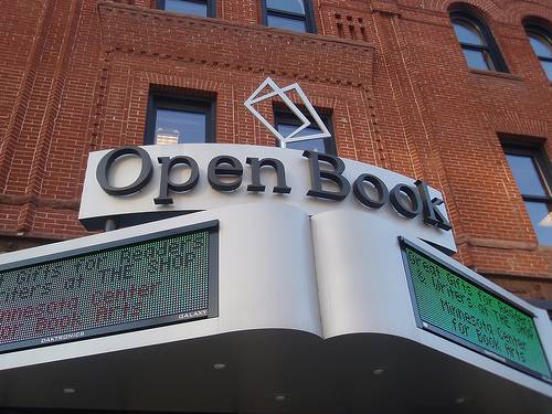 Open Book in Minneapolis. Photo by Mykl Roventine.