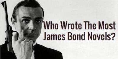 who wrote the most james bond novels