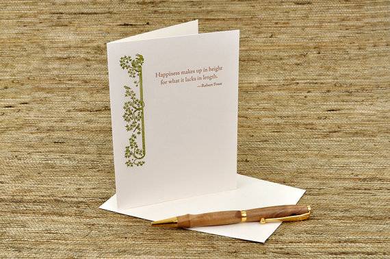 robert frost greeting card