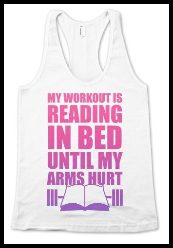 My workout is reading