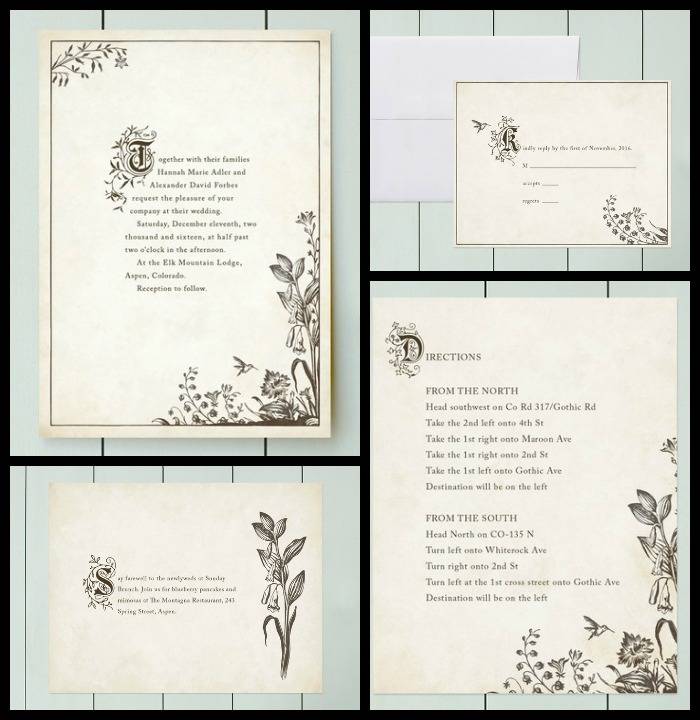 Wedding invitation design book