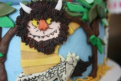 Where the Wild Things Are Cake Detail