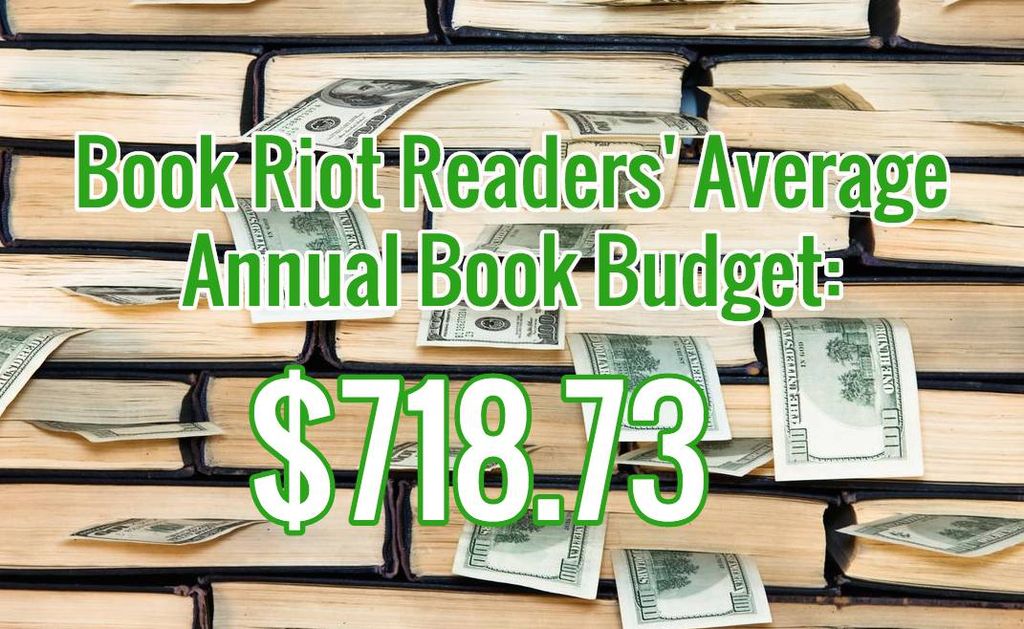 annual book budget graphic