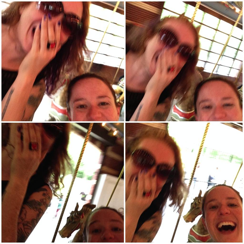 Carouselfies. It's a thing.