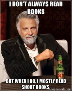 Okay, that's a lie, I do always read books. (Source)
