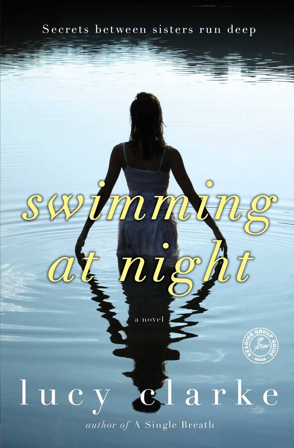 swimming at night