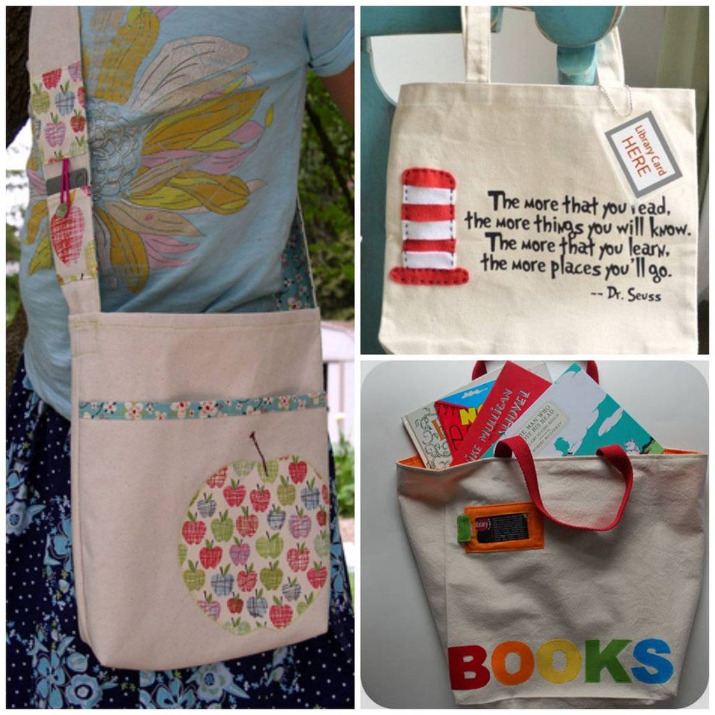 Bookish DIY: Book Totes for Kids