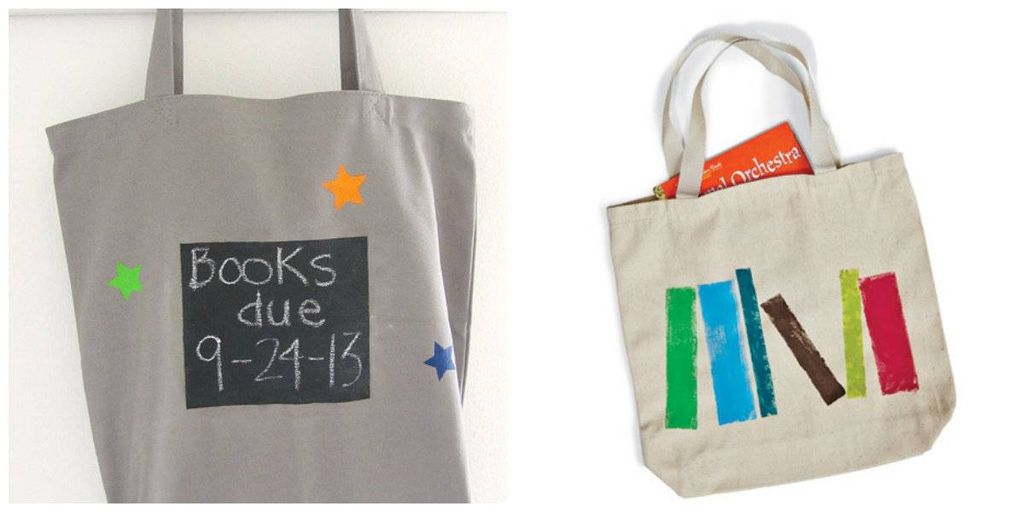 Bookish DIY: Book Totes for Kids