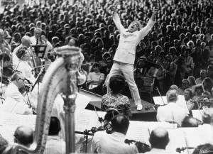 Leonard Bernstein Conducting Boston Symphony